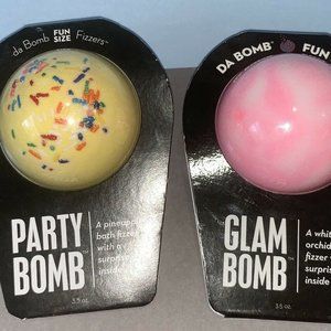 Da Bomb Bath Fizzers Party Bomb & Glam Bomb Bath B